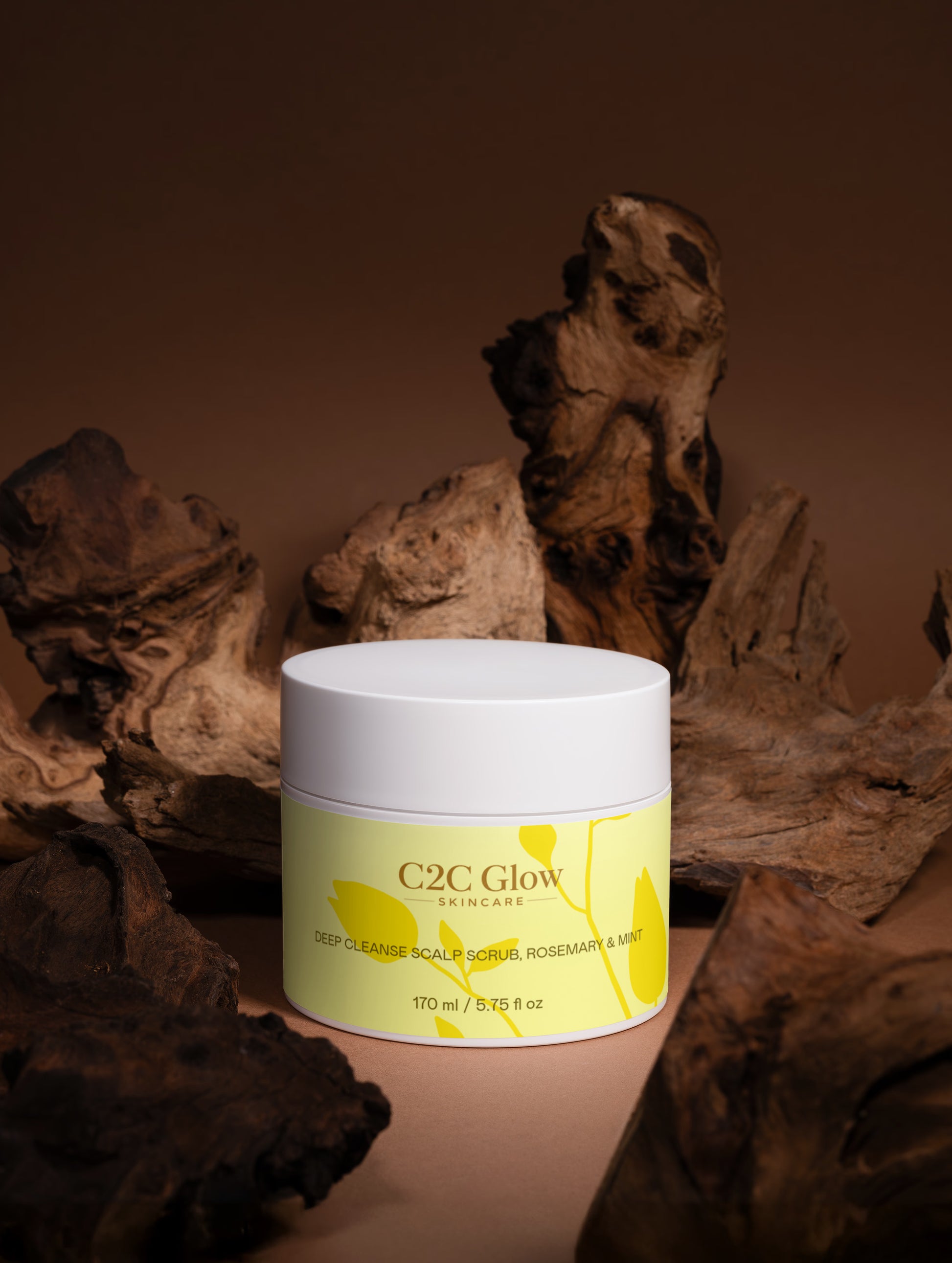 Deep Cleanse Scalp Scrub, Rosemary & Mint